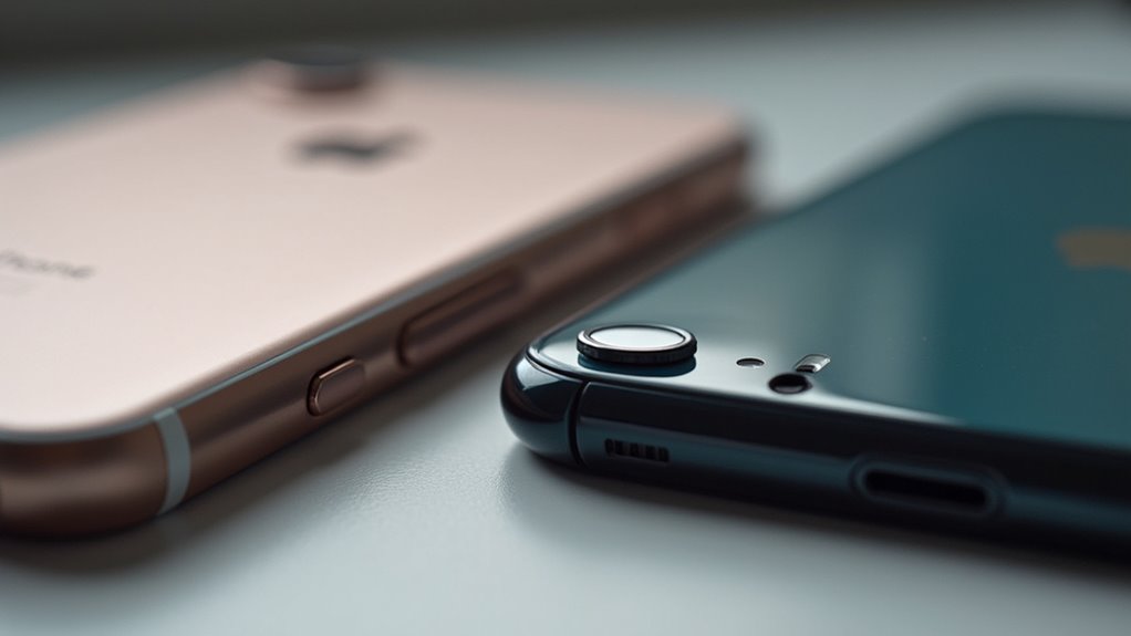 porównaj zewnętrzne cechy telefonu
