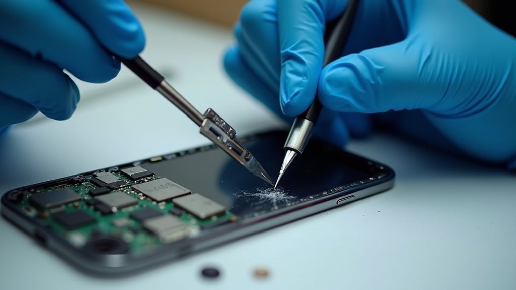 zakres naprawy ekranu iPhone'a